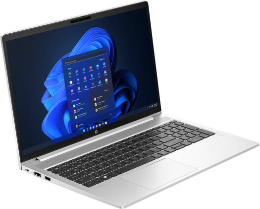 HP ProBook 450 G10 Laptop, 15.6" FHD IPS Display, Intel Core i7-1355U Processor, 16GB RAM, 512GB SSD, Intel Iris Xe Graphics, ENG Backlit K/B, Free DOS, Pike Silver Aluminum