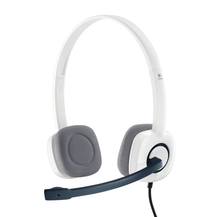 Logitech H150 Stereo Headset - Cloud White - Dual Plug-(P/N: 981-000350)