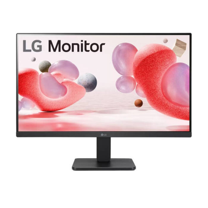 LG 24MR400 3-Side Borderless Monitor , 23.8" FHD IPS Display, 100Hz Refresh Rate, 5ms Response Time, AMD FreeSync Technology, D-Sub / HDMI / 3.5mm Audio Port, Black | 24MR400 Model: 24MR400-B