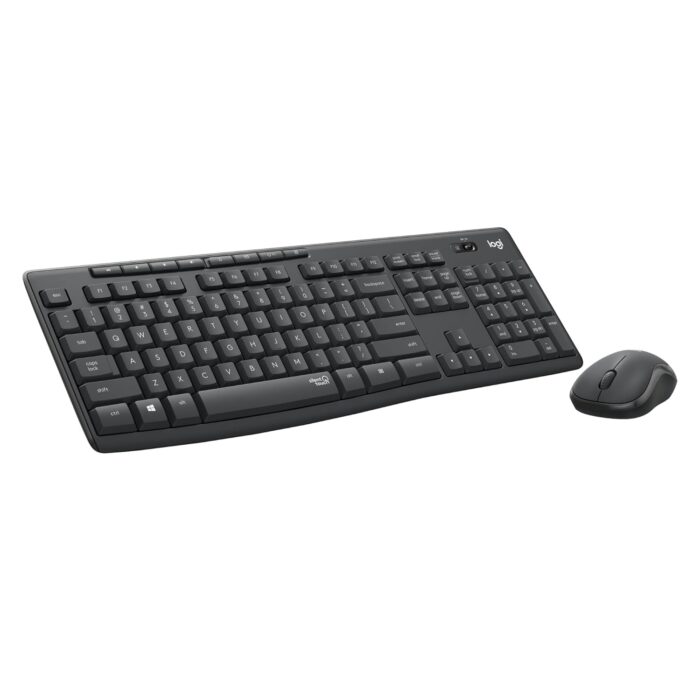 Logitech MK295 Silent Wireless Combo - Arabic, Graphite(920-009801) TDRA