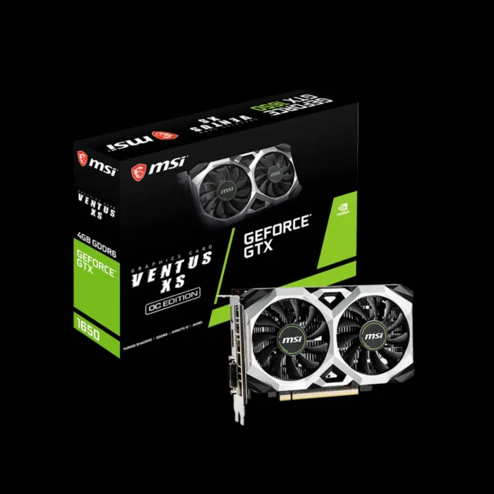 msi ventus xs geforce gtx 1650 graphicscard