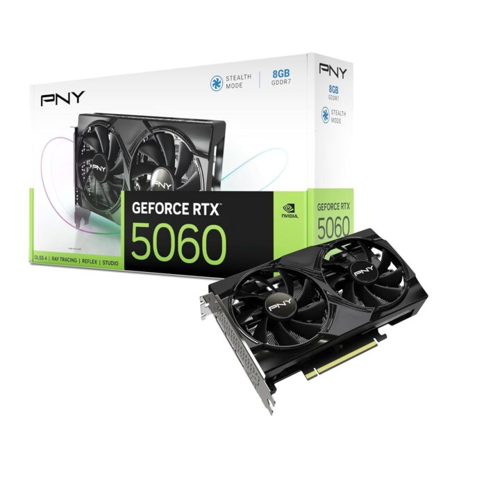 PNY GEFORCE RTX 5060 8GB Dual Fan DLSS 4