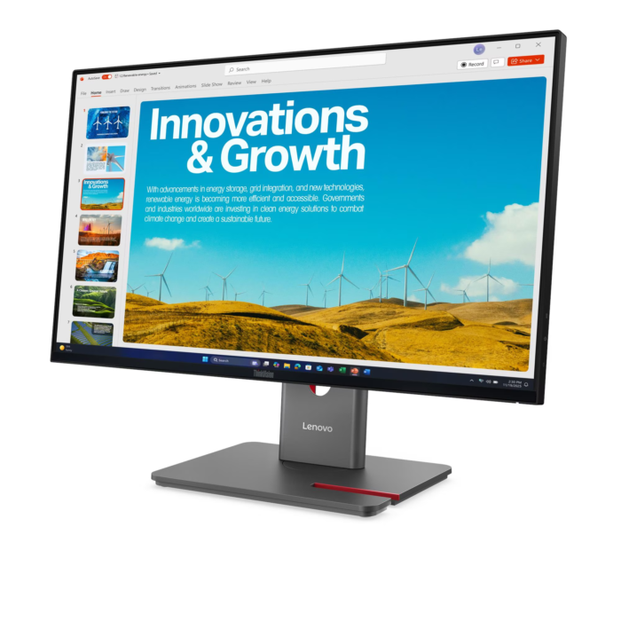 ThinkVision P24QD-40 24 inch 2K QHD Monitor with Eyesafe