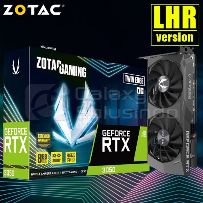 VGA ZOTAC RTX3050 8 GB TWIN EDGE