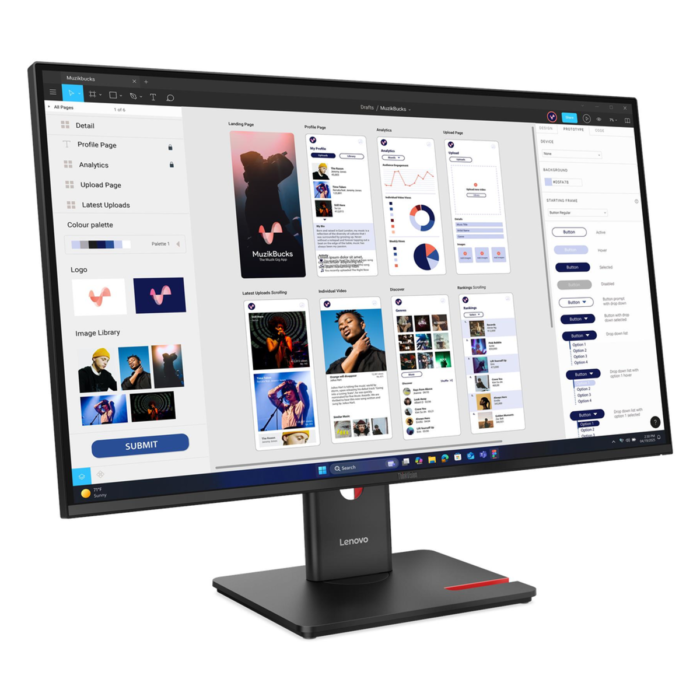 ThinkVision T32UD-30 31,5 inch 4K UHD Monitor