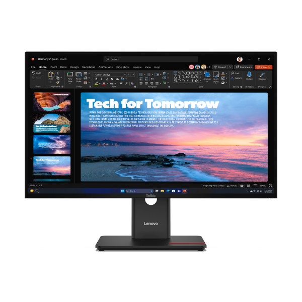 ThinkVision T27QD-40 27 inch 2K QHD Monitor with Eyesafe