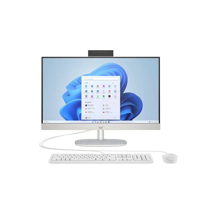 HP AIO 24-CR2026nh U7-255U 8GB 512GB SSD 23.8"FHD TOUCH SHARED DOS WHITE