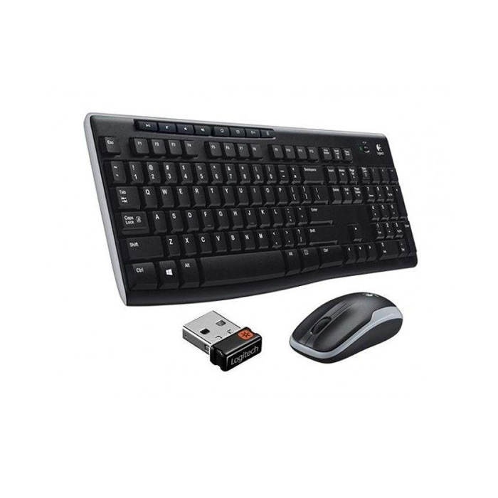 LOGITECH MK270 Wireless Combo - BLACK - ARA