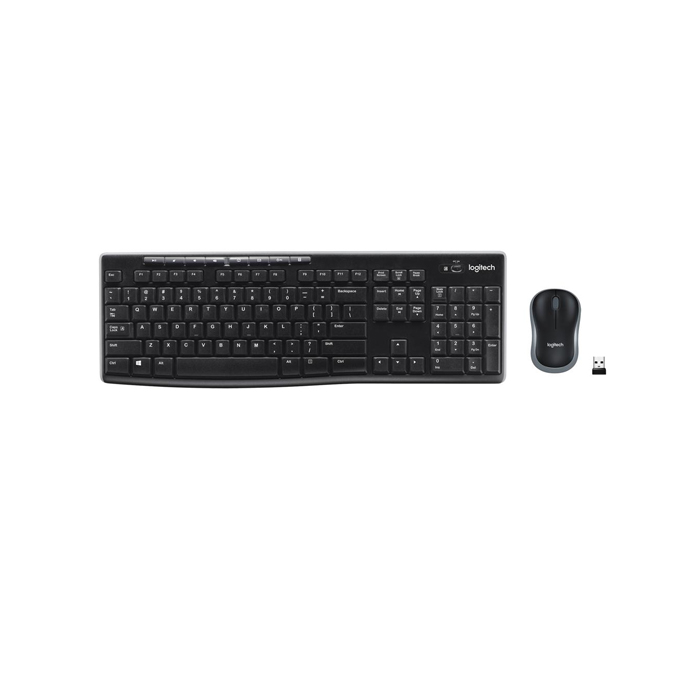 LOGITECH MK270 Wireless Combo - BLACK - US INT'L
