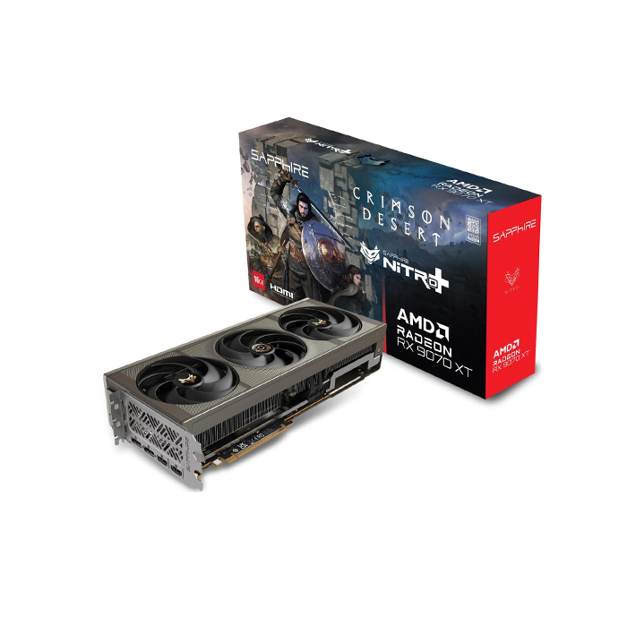 SAPPHIRE NITRO+ AMD RADEON RX 9070 XT 16GB CRIMSON DESERT EDITION