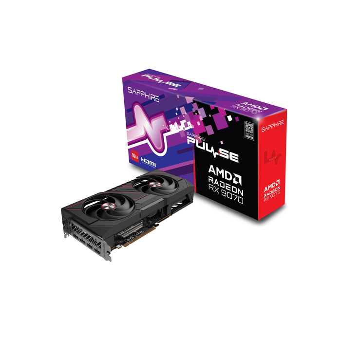 SAPPHIRE PULSE AMD RADEON RX 9070 16GB GDDR6